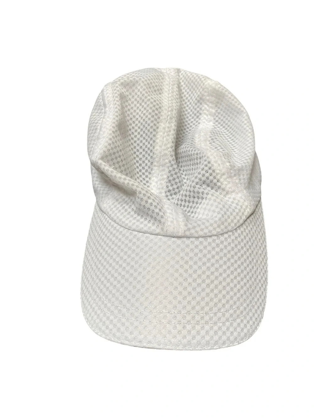 Men's Lightweight White Mesh Baseball Cap